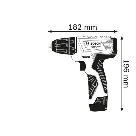 Jual Mesin Bor Kayu Besi Mm Bosch Gsr Li Gen Cordless Drill