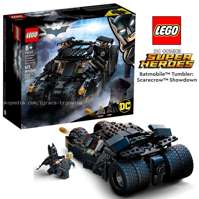 Jual Promo Lego Superheroes 76239 Batmobile Tumbler: Scarecrow Show ...