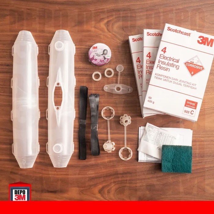 Jual TERBARU - 3M 92-A4 LV Cable Accessories Jointing Kit Splicing Kit ...