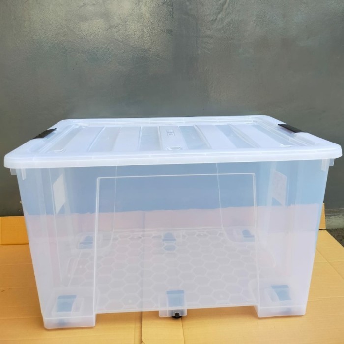 Jual Box Container Ezy 168 Liter Transparan Hercules Extra Kotak ...