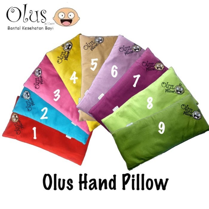 Jual Olus Hand Pillow Bantal Tangan Anti Peyang Kulit Kacang Hijau ...