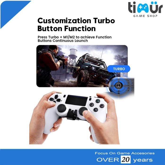 Jual paddles back button attachment key stick stik ps4 dualshock 4 f50 ...