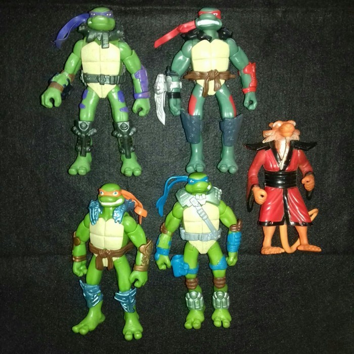 Jual Tmnt Ninja Turtles Movie 2007 Action Figure By Playmates Shopee