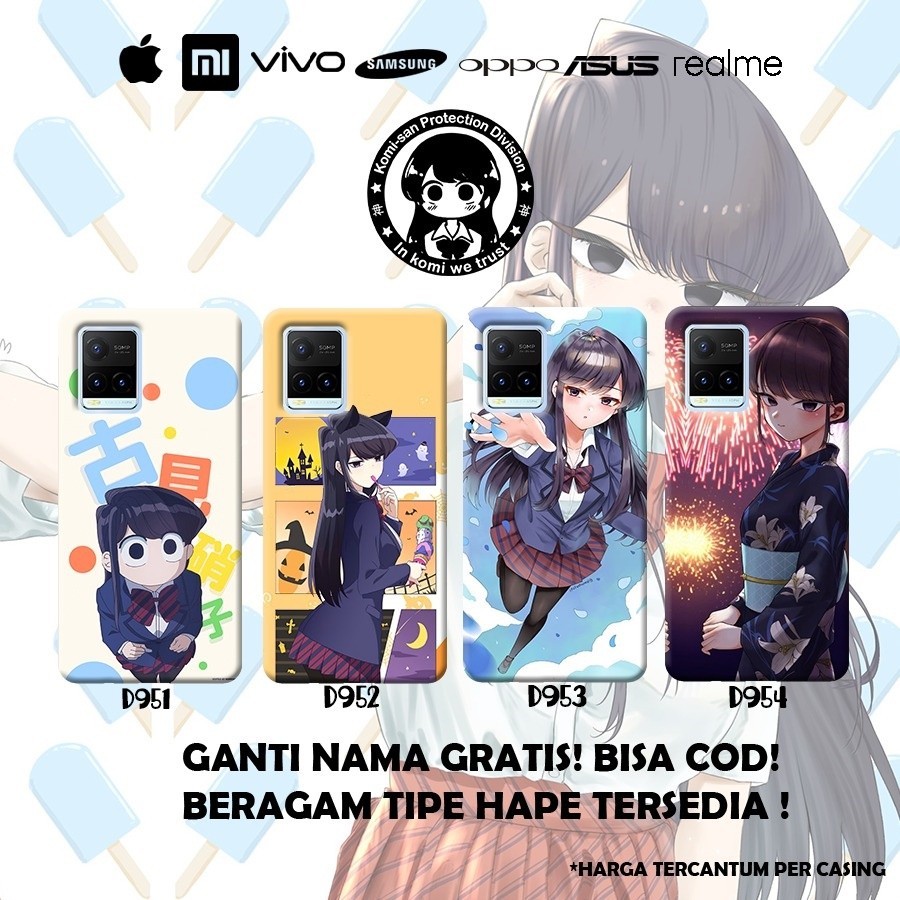 Jual Case Casing Anime Komi San BISA COD Semua Tipe HP