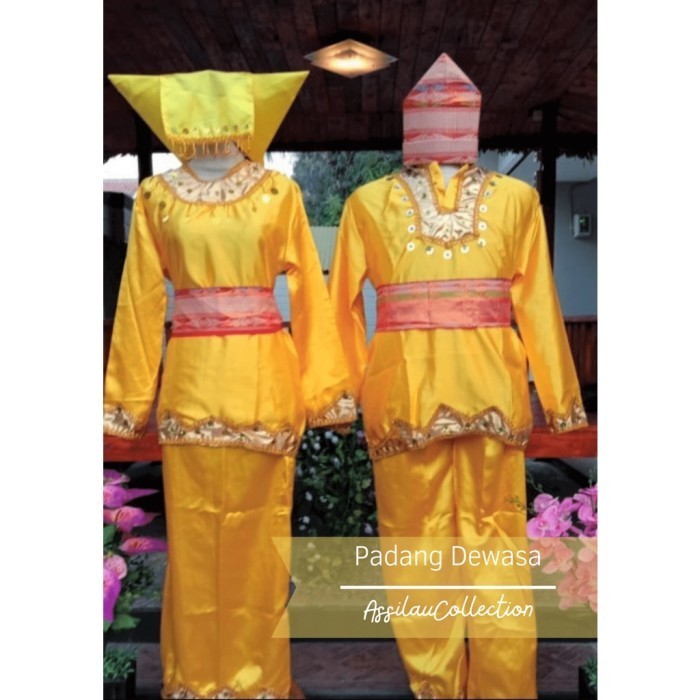 Jual Ready Set Pakaian Tradisional Baju Adat Sumatera Barat Padang