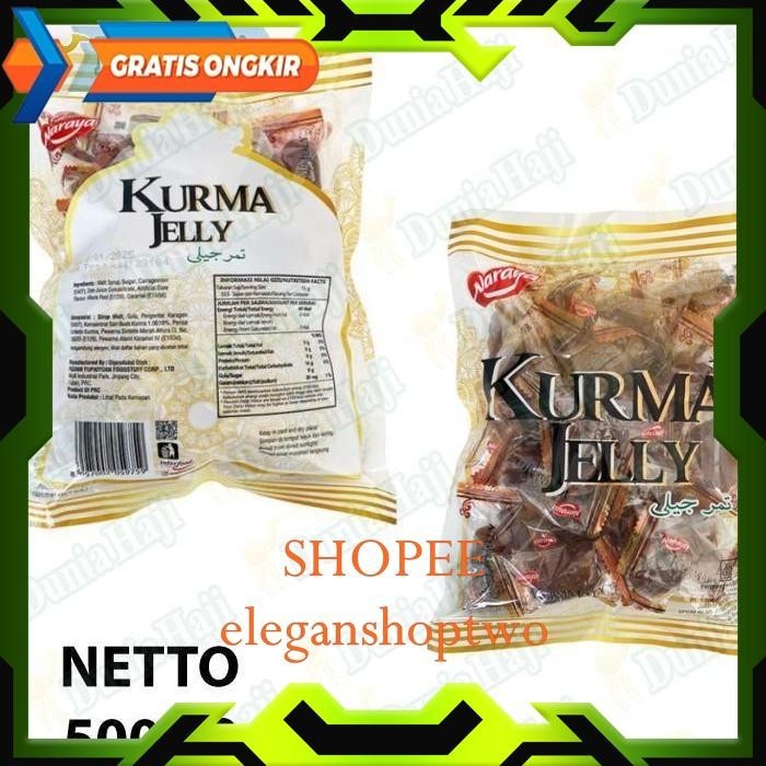 Jual JELLY KURMA NARAYA 500GR HALAL JELI RASA KORMA PRODUK KUALITAS ...