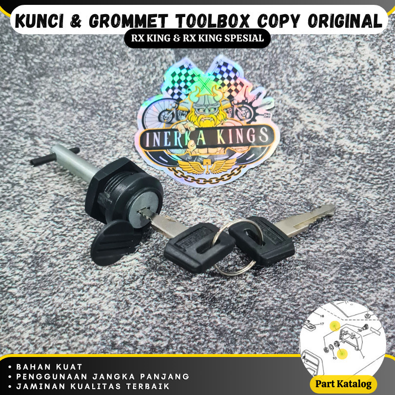 Jual Kunci Plus Grommet Tool box Toolbox Rx King RXS RXK Lokal Best ...