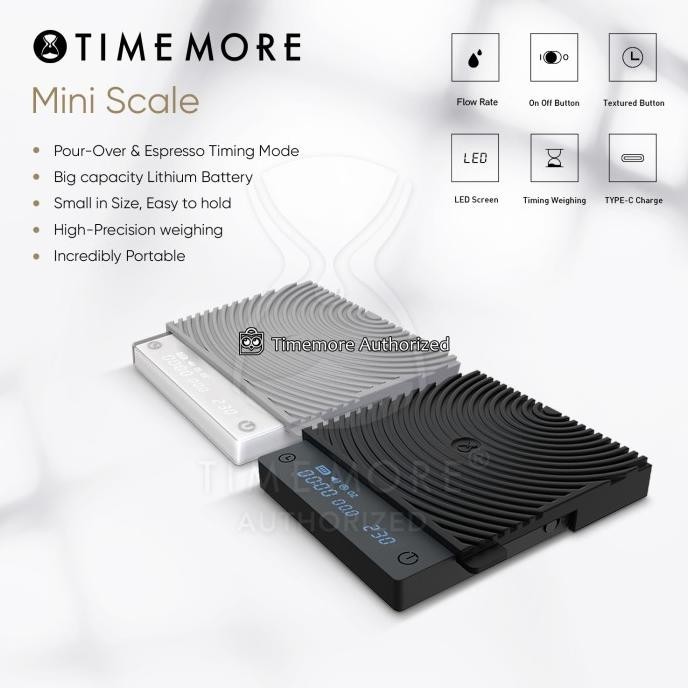 Jual Timemore Basic Pro Digital Coffee Scale Black Mirror - Timbangan ...
