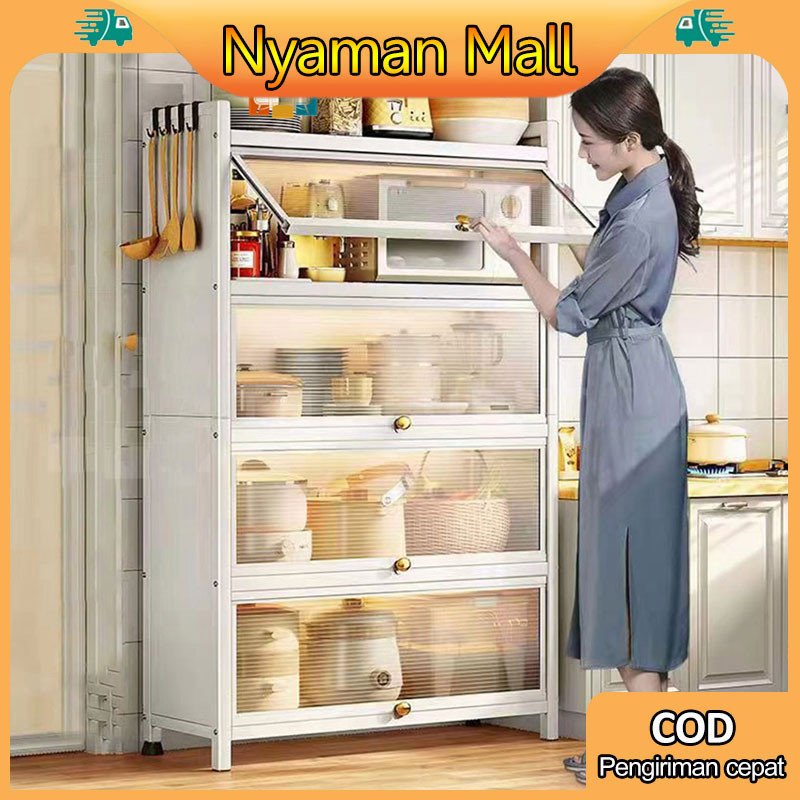 Jual Rak Dapur Lemari Dapur Microwave Rak Penyimpanan Multi Layer