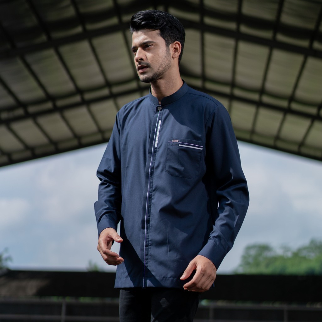 Jual AlLuthfi Baju Koko Lengan Panjang Bermanset Yusuf Series Kemeja