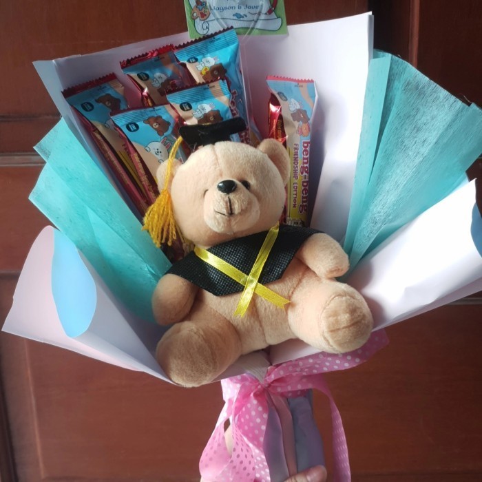 Jual bouquet boneka graduation wisuda -14A | Shopee Indonesia