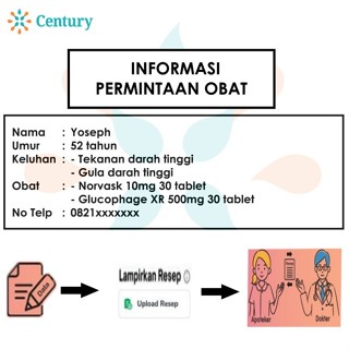 Jual BISOPROLOL 5MG TABLET 10'S (GEN-HJ) / DARAH TINGGI / HIPERTENSI