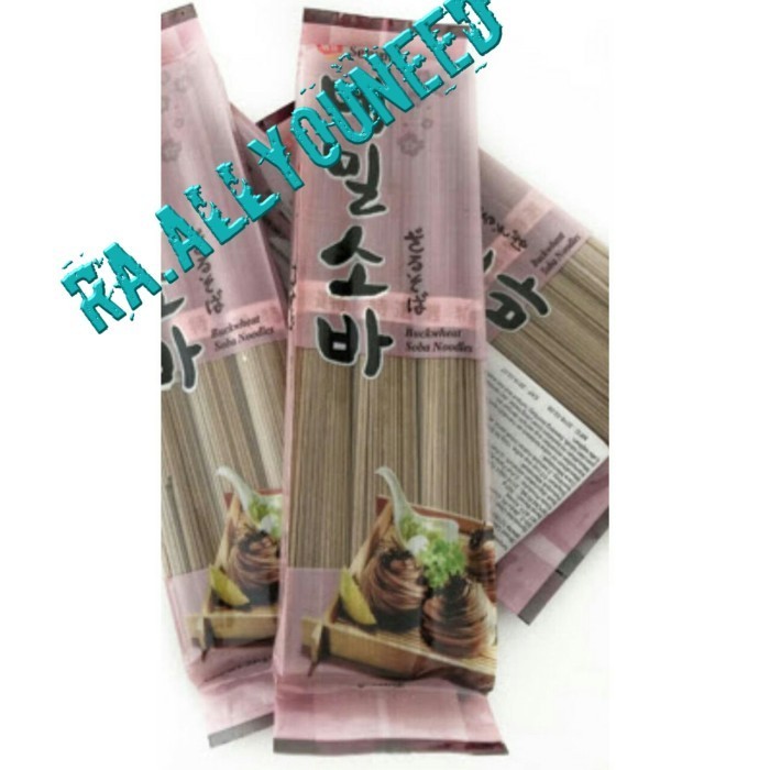 Jual Black wheat Buckwheat soba noodles Sempio Soba Mie Soba korean