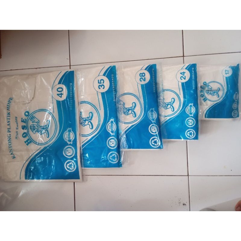 Jual Asoy Putih / Kantong Plastik / Kantong Kresek / Plastik Besek ...