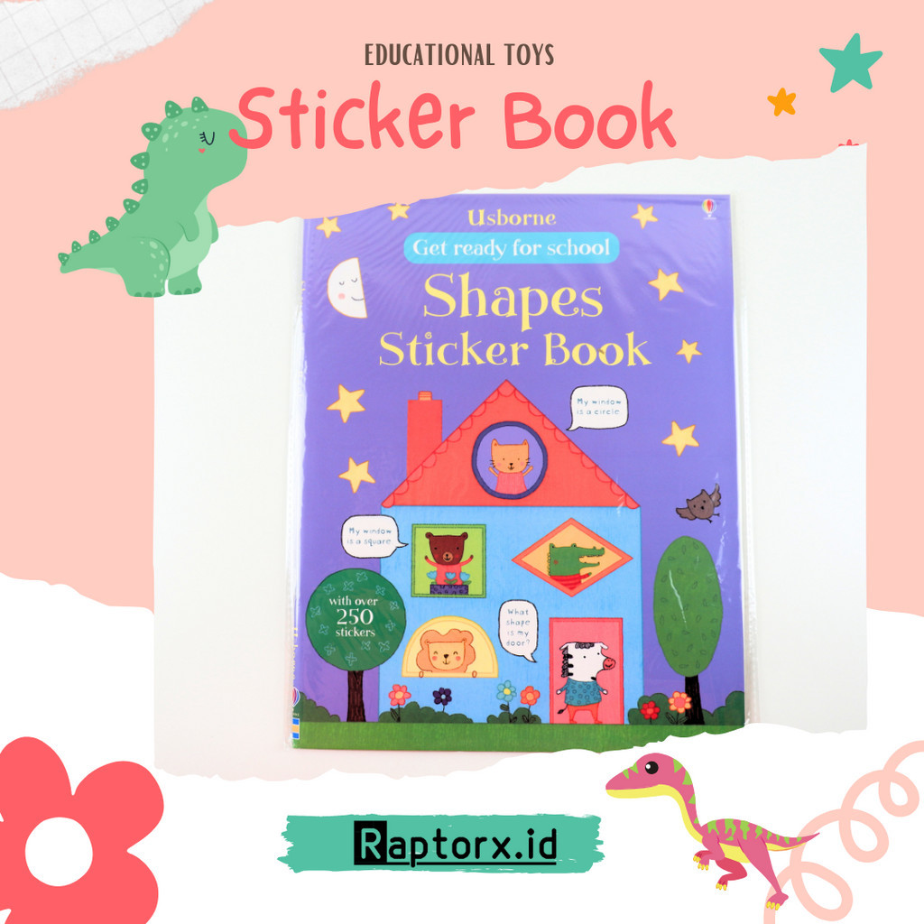 Jual Sticker Book First Sticker Book Kertas Usborne Buku Menempel ...