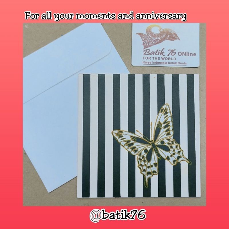 Jual Komplit Kartu Ucapan Karya Tangan Greeting Cards Ukuran Kecil ...