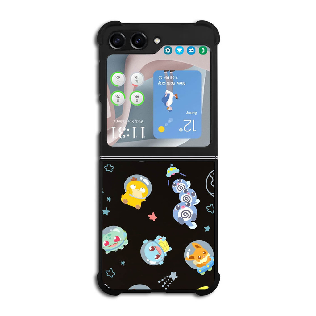 SHIELDON Custodia Copatibile con Galaxy Z Fold4 5G, Cover Vera Pelle