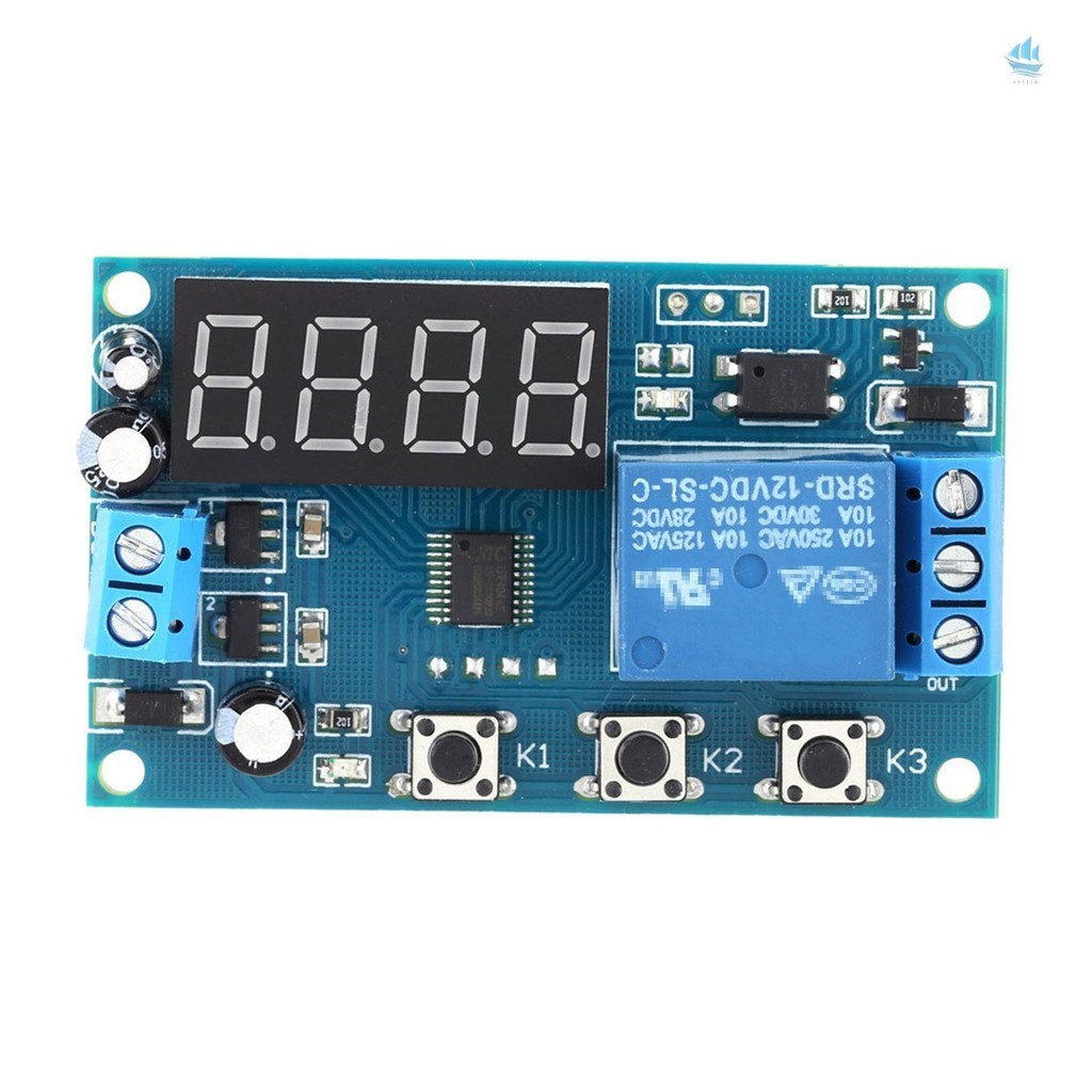 Jual Multifunction Delay Time Module Switch Control Relay Cycle Timer ...