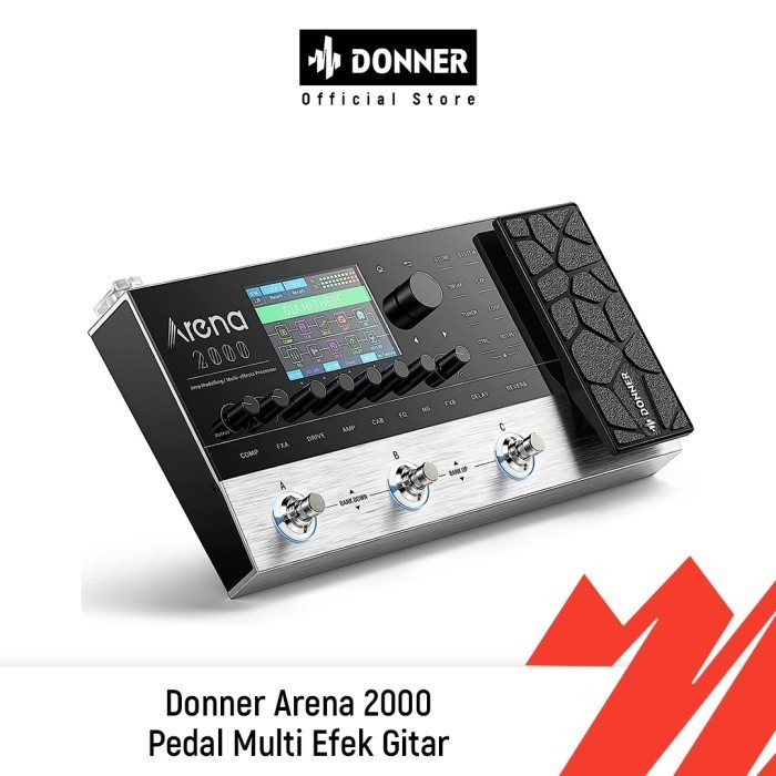 Jual Donner Arena 2000 Pedal Multi Efek Gitar | Shopee Indonesia