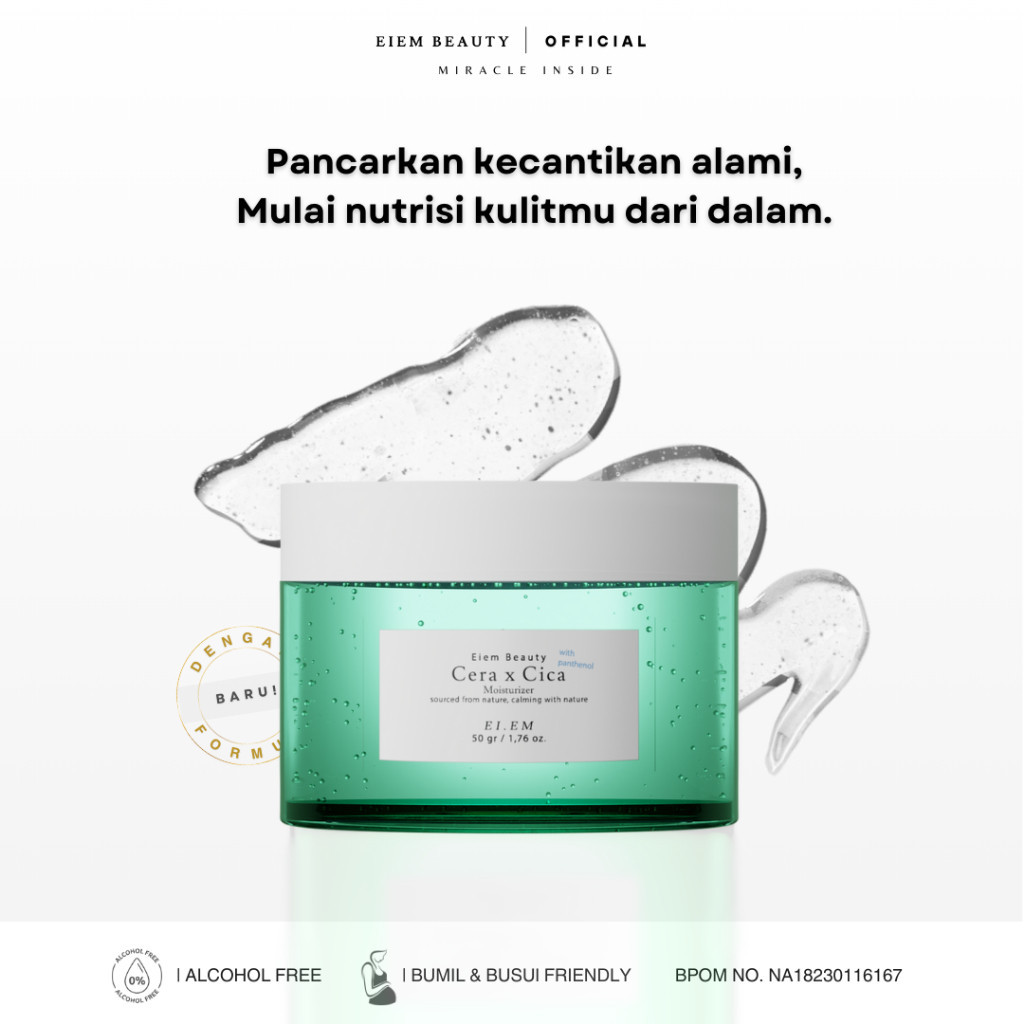 Jual EIEM Beauty Cera x Cica Moisturizer Shopee Indonesia