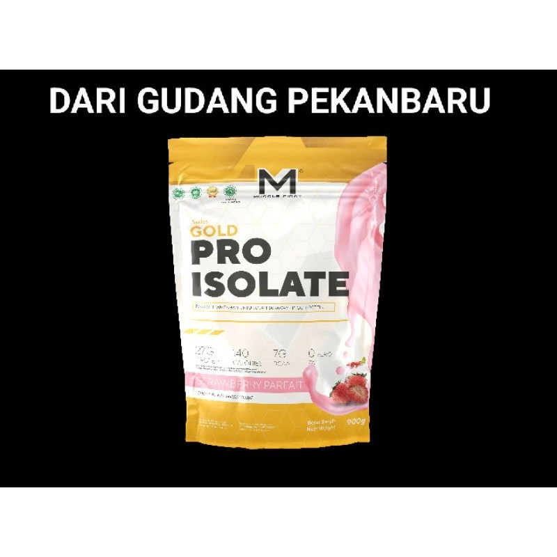 Jual Muscle First PRO Isolate rasa Strawberry (free shaker)2 lbs/900 ...