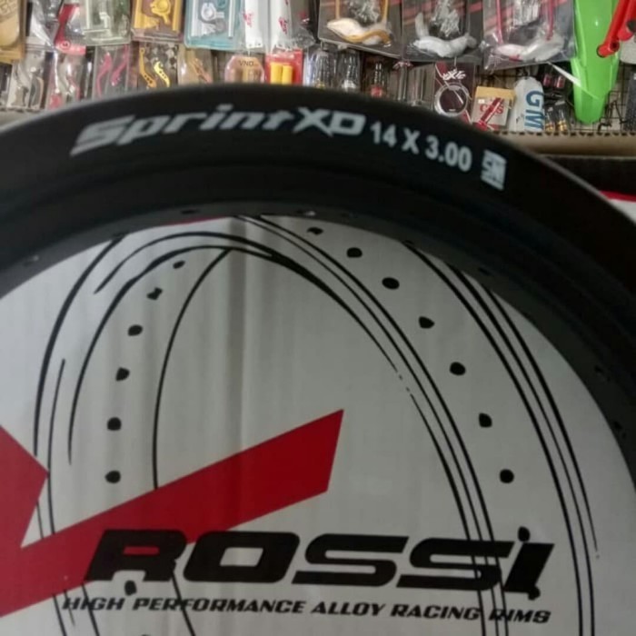 Jual Velg Jari Jari Rossi Sprint Xd Ukuran Ring Hitam Holes Shopee Indonesia