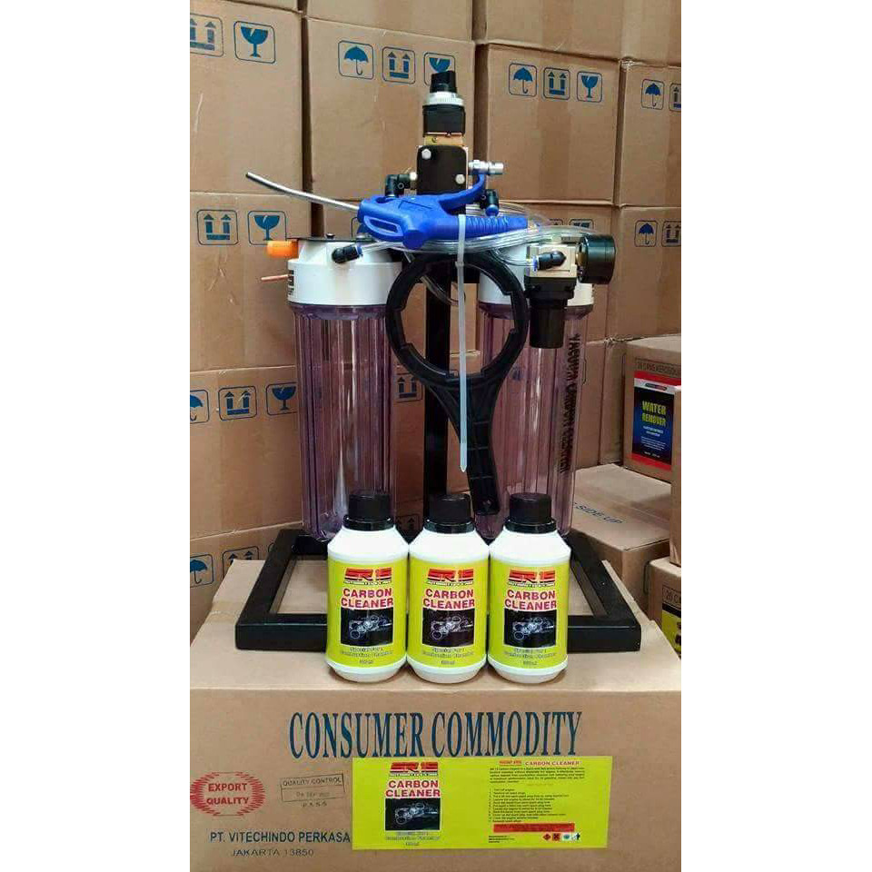 Jual Carbon Cleaner 300Ml (Alat & Cairan 1Dus Isi 24Botol) | Shopee ...