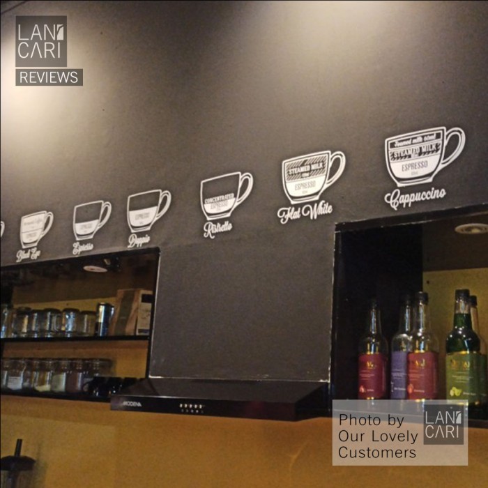 Jual Stiker Dinding Nama Kopi Jenis Coffee Wall Window Sticker Cutting Cafe Shopee Indonesia