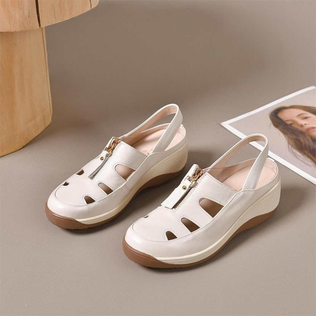 Jual Summer New Breathable Soft Bottom Casual Shoes Closed Toe
