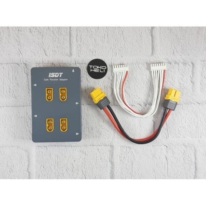 ISDT PC4860 1-8S Safe Parallel Board XT60 CNC Parallel Charging Board