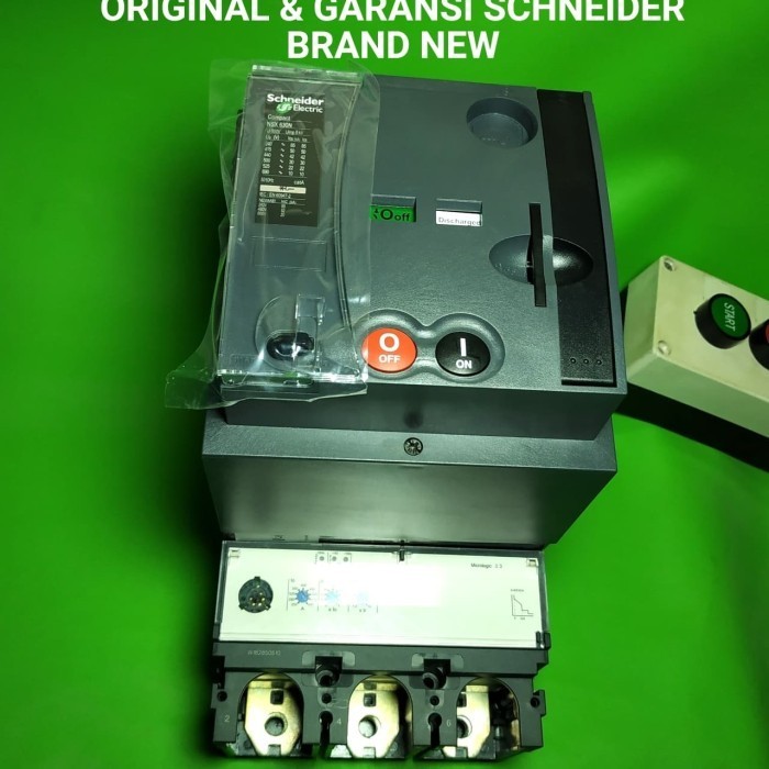Jual MCB MCCB BREAKER NFB SCHNEIDER NSX630F 630A 3P 3PHASE MOTORIZED