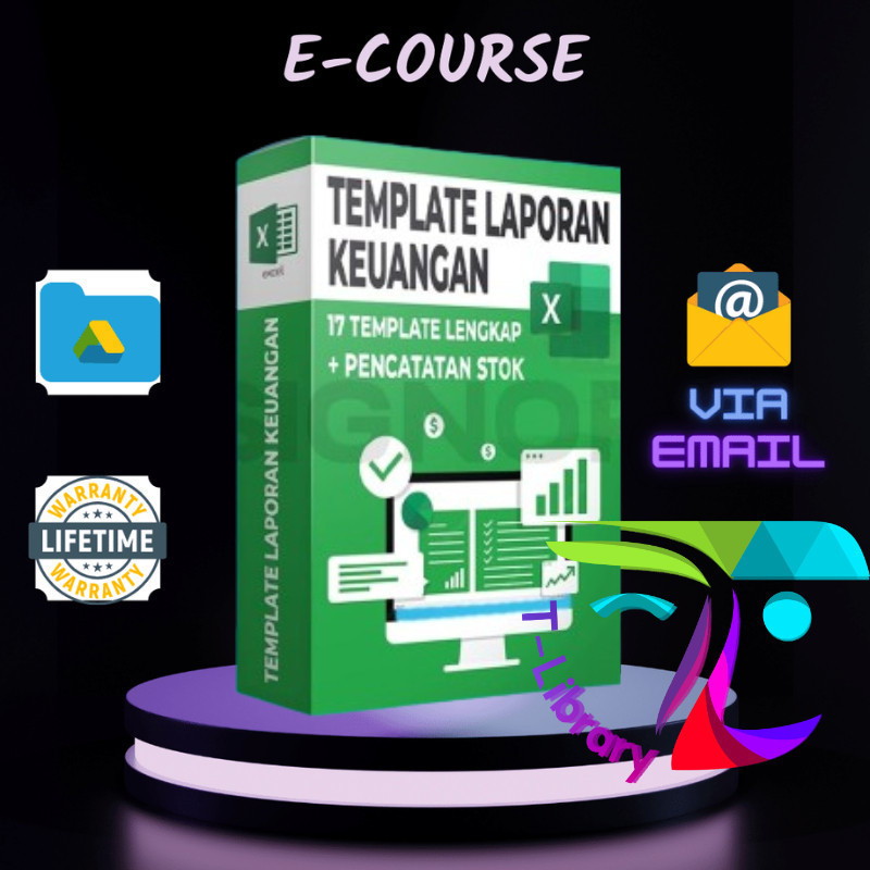 Jual Template 17 Template Keuangan Usaha Excel Laporan Keuangan Pembukuan Usaha Bonus 9712