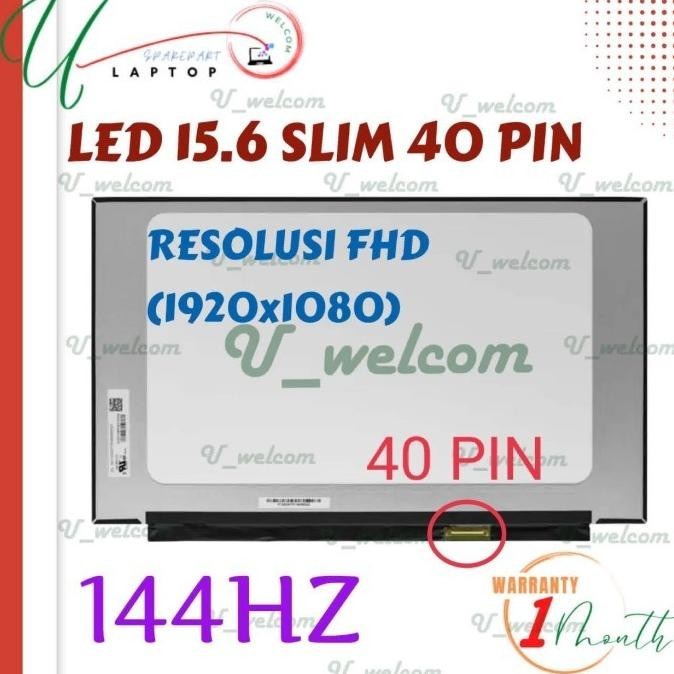 Dalle écran Pour Acer Nitro 5 AN515-44-R006 - 15,6 Pouces FHD IPS 144Hz, LED, Connecteur 40 Broches, Neuve Avec Garantie 1 An