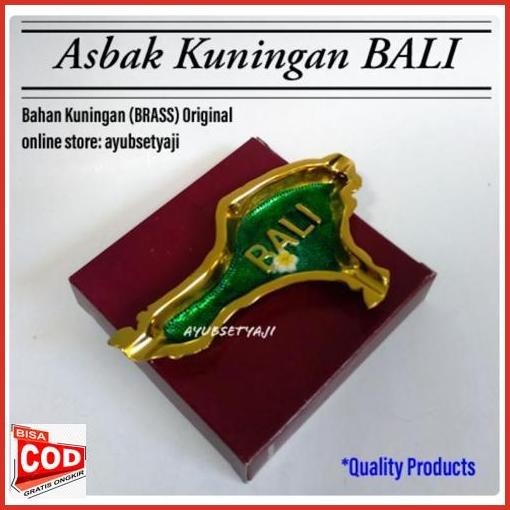 Jual Tarbaru Asbak Kuningan Pulau Bali Antik Souvenir Asbak Antik Asbak ...