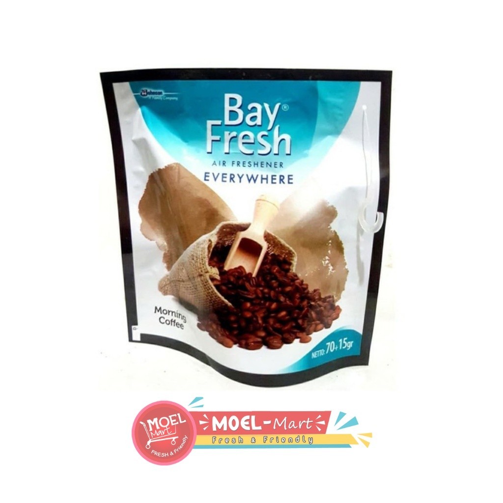 Jual BAY FRESH Air Freshener Morning Coffee 70gr | Shopee Indonesia