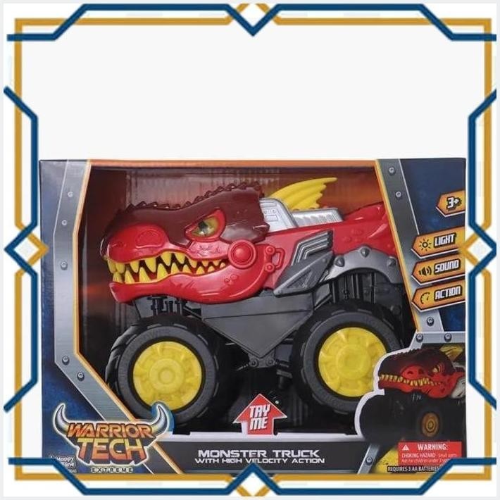 Jual [THY] ORIGINAL WARRIOR TECH MONSTER TRUCK VELOCITY ACTION NON HOT ...