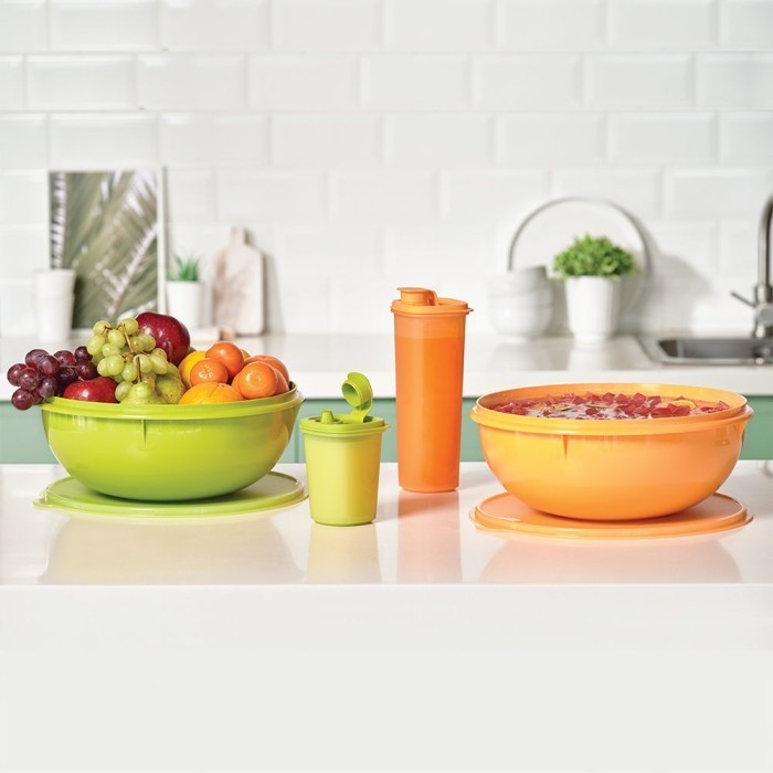 Jual Fix n Mix (2) 2021 Baskom Tupperware 6 L Plus Free | Shopee Indonesia