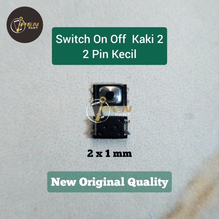 Jual Tombol Kaki 2 Lebih KECIL Switch On Off Kualitas Org | Shopee ...