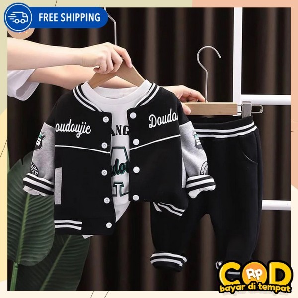 Jual Satu Pasang Baju Anak Cowok Main Baj Maen Casual Murah Satu Stel ...