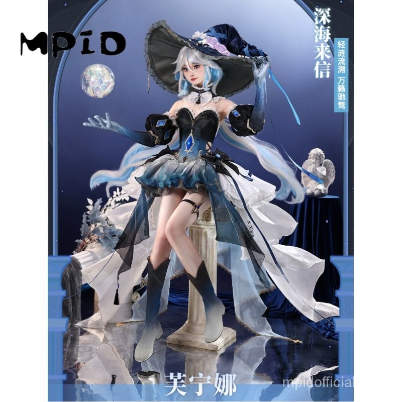 Genshin Impact Furina de Fontaine Focalors Cosplay Shoes