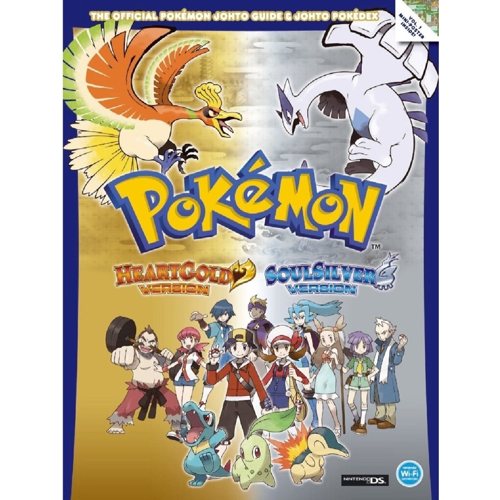 Jual Pokemon Heartgold And Soulsilver Vol 1 The Official Pokemon Johto Guide And Pokedex 6998