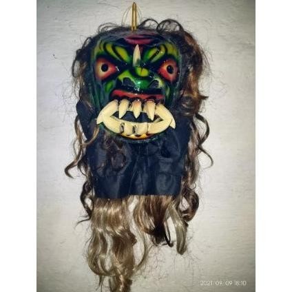 Jual Topeng Gedruk Buto Ijo Rampak Buto Jaranan Bahan Mika Best Seller ...