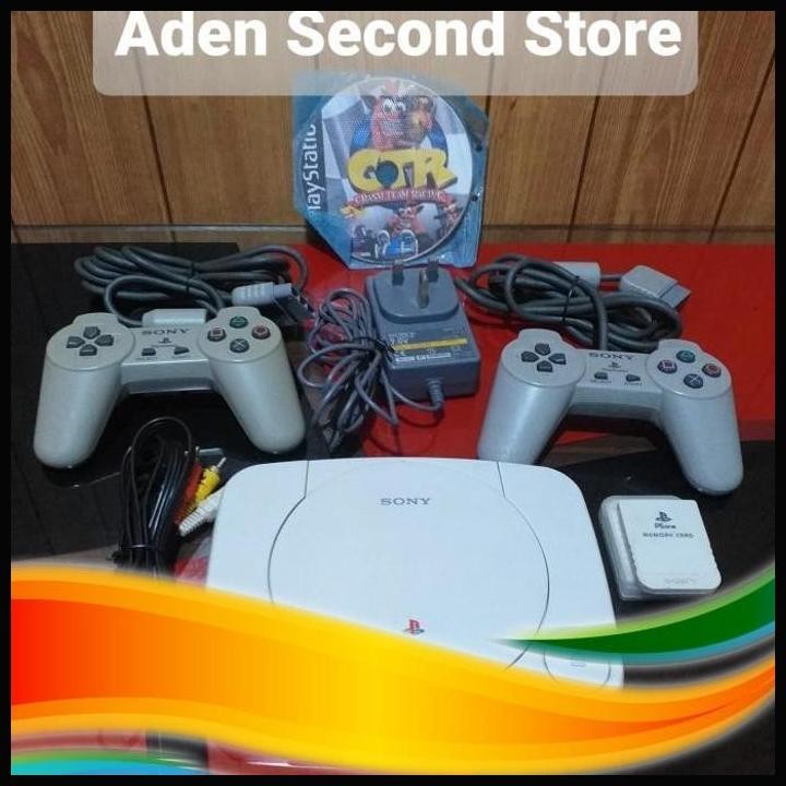 Lot PS One SCPH-102 Blanche + 22 Jeux, Manette, Câbles - Testée OK