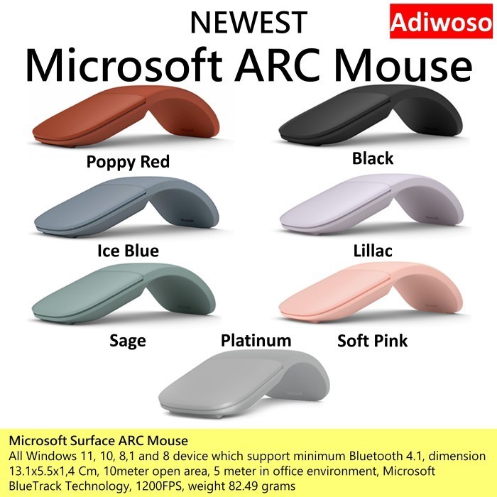 Jual Microsoft Surface Arc Mouse | Shopee Indonesia
