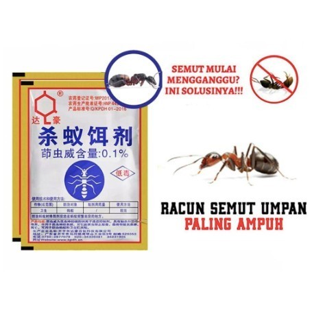 Jual Serbuk Bubuk Racun Anti Semut Obat Pembasmi Sarang Semut Serangga ...