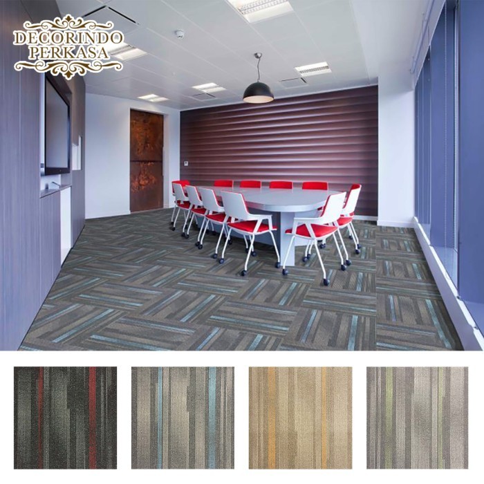 Jual Termurah Karpet Tile Kantor Harga Per Box Paris Motif Tebal 7 Mm ...