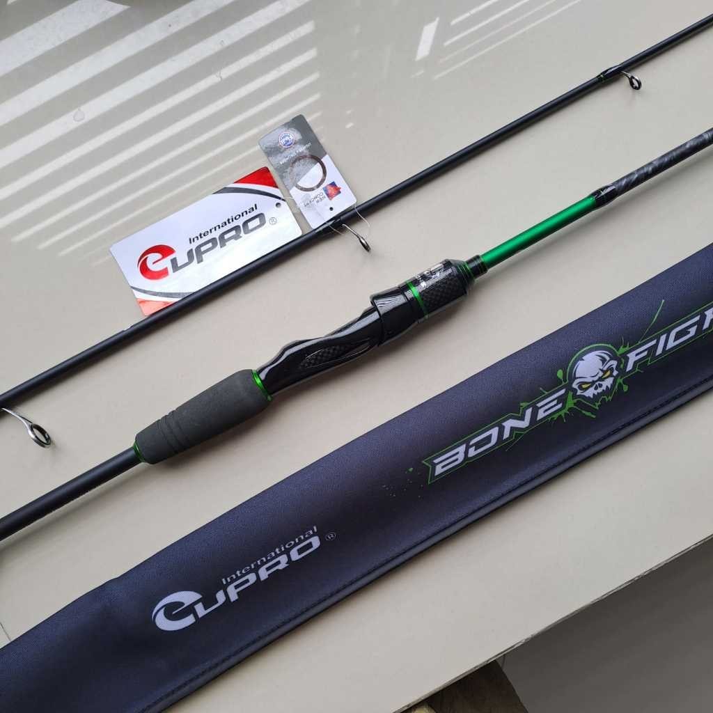 Jual Eupro Joran Spinning Bone Fighter 180CM Carbon Wrapping Full fuji ...