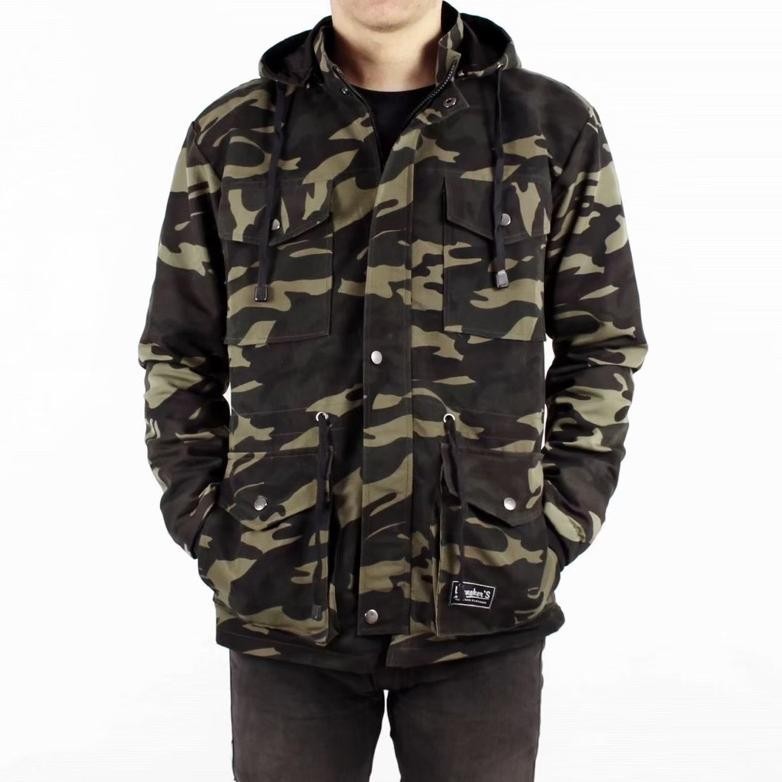 Jual Jaket Parka Loreng Army Cod Shopee Indonesia