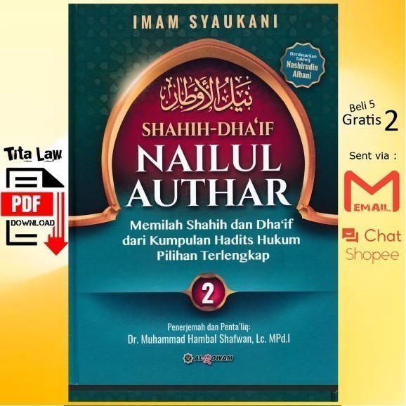 Jual SHAHIH DAN DHA’IF NAILUL AUTHAR JILID 2 (Quran Hadith Sunnah Fatwa ...