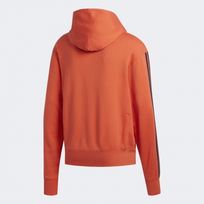 Jual Adidas Men Off Court Hoodie Orange Originals Shopee Indonesia